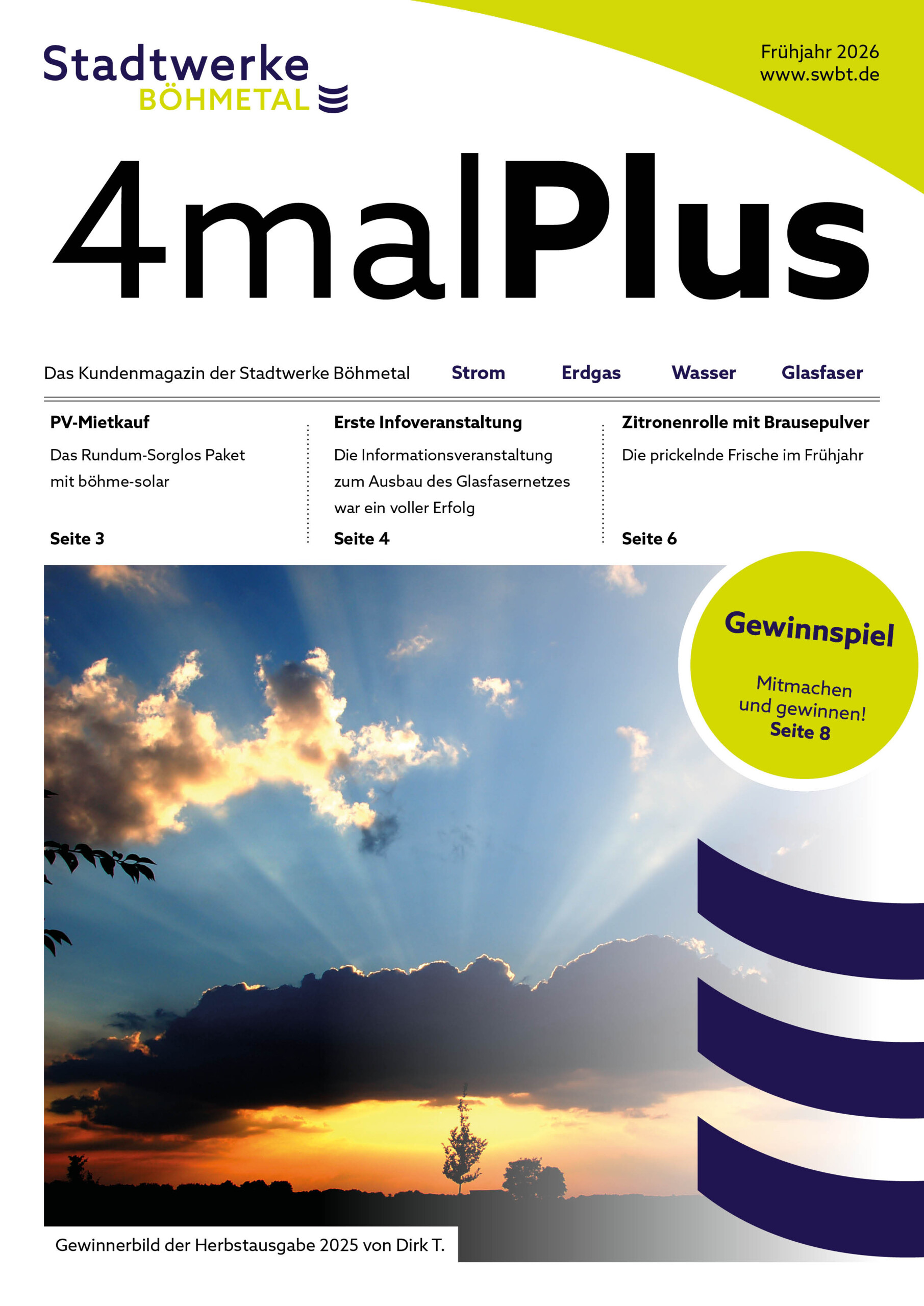 4malPlus Frühjahr 2026 Titelseite